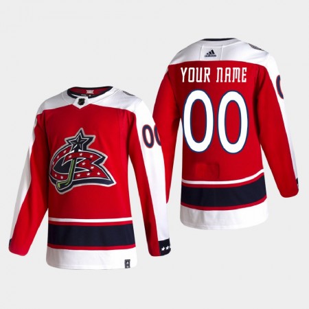 Pánské Hokejový Dres Columbus Blue Jackets Dresy Personalizované 2020-21 Reverse Retro Authentic